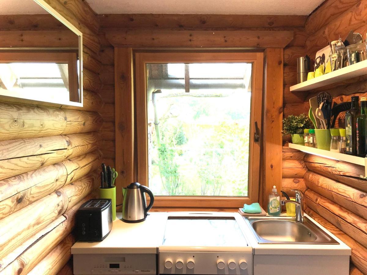 Eifel-Lounge Blockhaus Mit Kamin Garten Balkon Nahe Koeln Therme Bruehl Phantasialand Weilerswist Exteriör bild