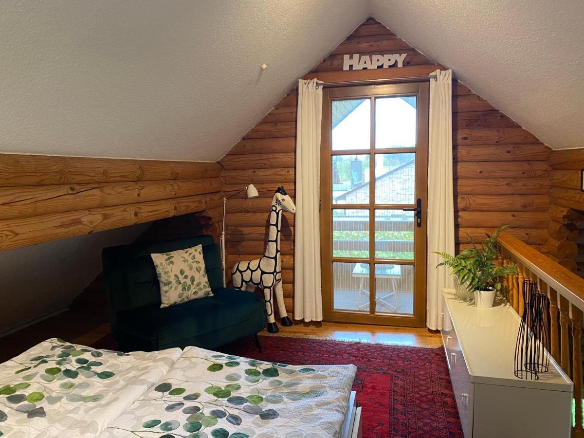 Eifel-Lounge Blockhaus Mit Kamin Garten Balkon Nahe Koeln Therme Bruehl Phantasialand Weilerswist Exteriör bild