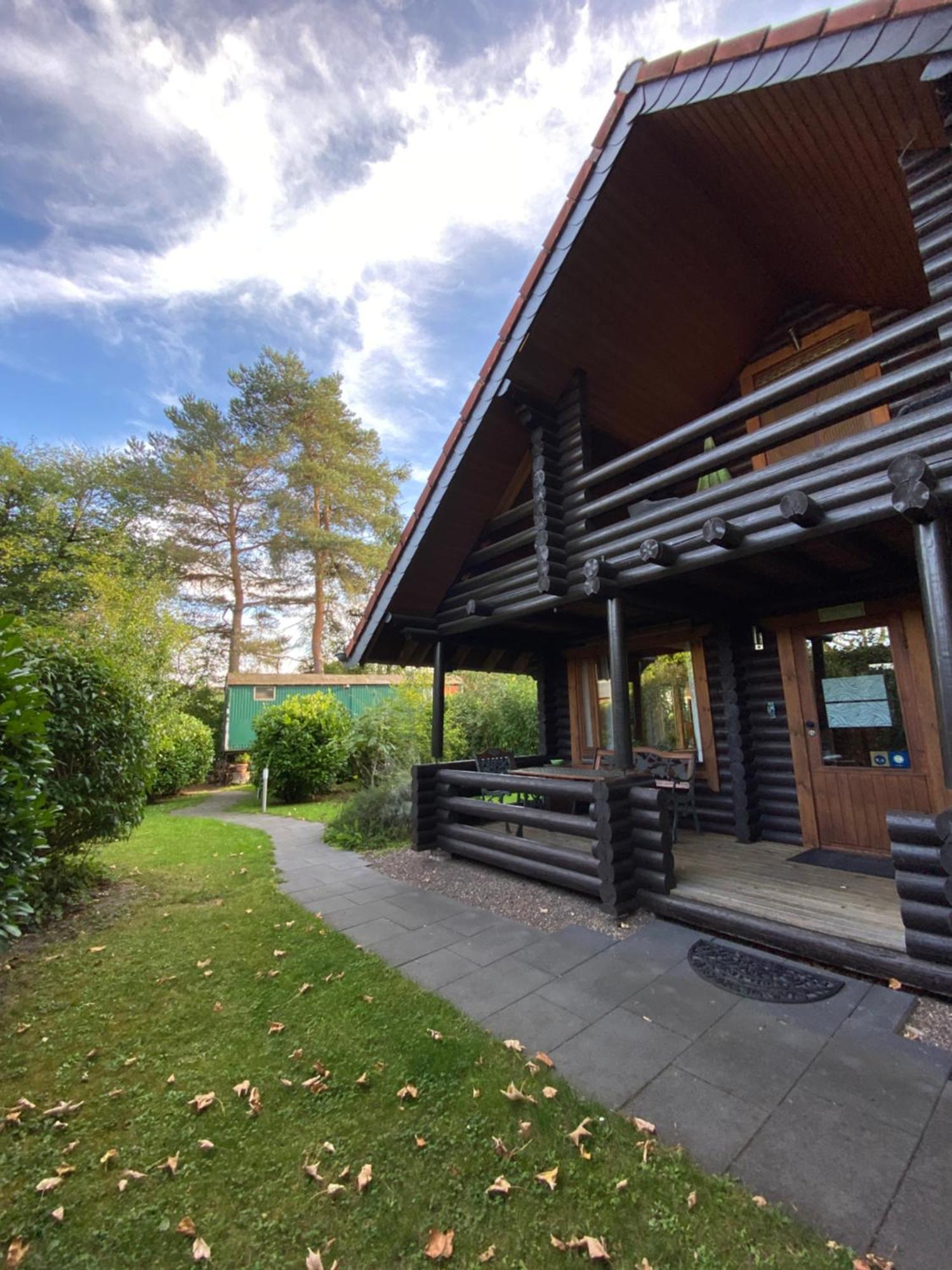 Eifel-Lounge Blockhaus Mit Kamin Garten Balkon Nahe Koeln Therme Bruehl Phantasialand Weilerswist Exteriör bild