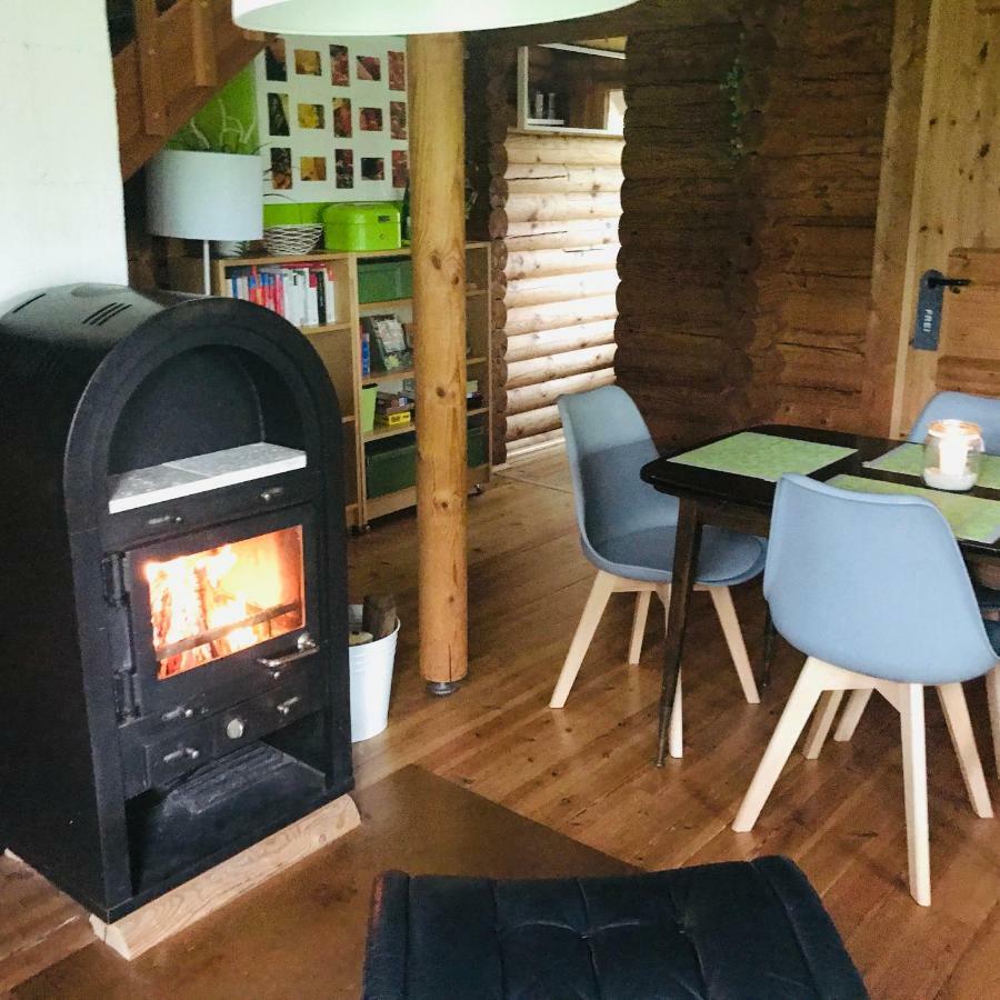 Eifel-Lounge Blockhaus Mit Kamin Garten Balkon Nahe Koeln Therme Bruehl Phantasialand Weilerswist Exteriör bild